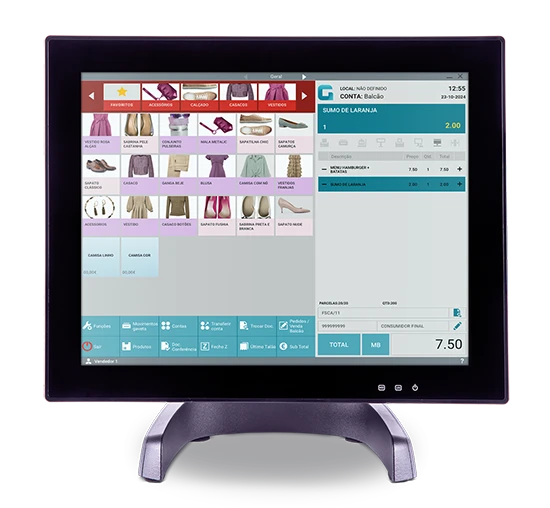 software faturação loja de roupa